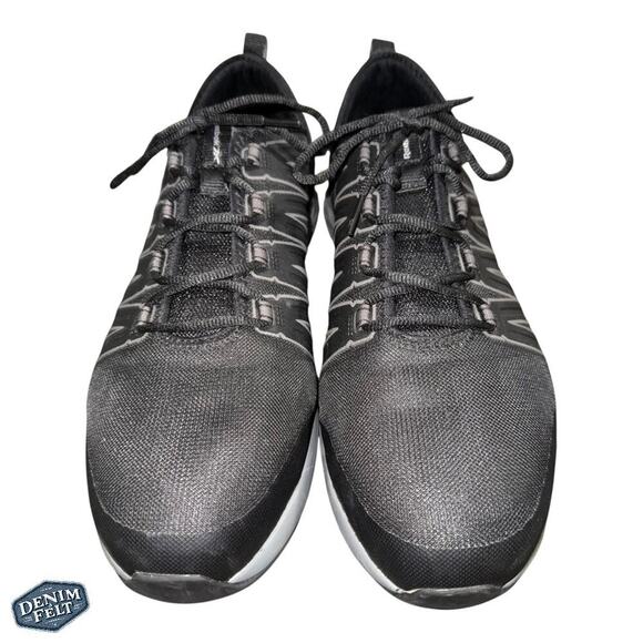 Reebok Work Steel Toe Black Shoes Men’s 15W RB2211 Slip Resistant EH SR